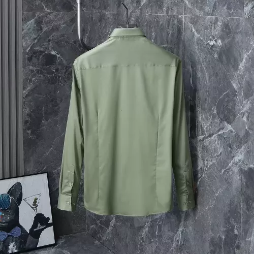 Replica Burberry Shirts Long Sleeved For Men #1374612 $40.00 USD for Wholesale