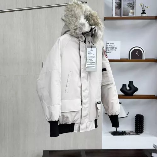 Replica Canada Goose Down Feather Coat Long Sleeved For Unisex #1374617 $160.00 USD for Wholesale