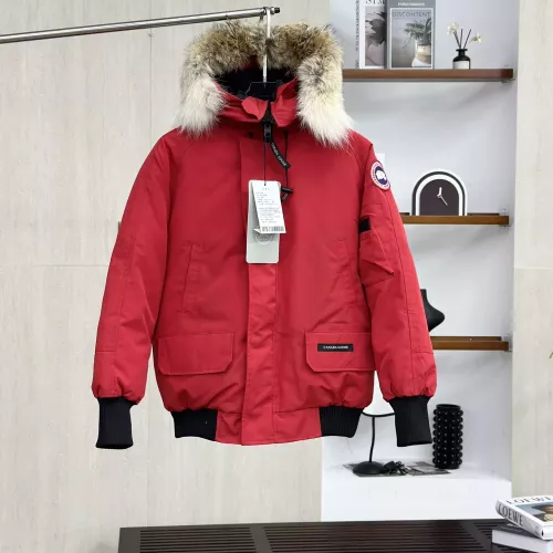 Canada Goose Down Feather Coat Long Sleeved For Unisex #1374618 $160.00 USD, Wholesale Replica Canada Goose Down Feather Coat