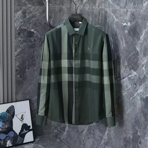 Burberry Shirts Long Sleeved For Men #1374620 $38.00 USD, Wholesale Replica Burberry Shirts