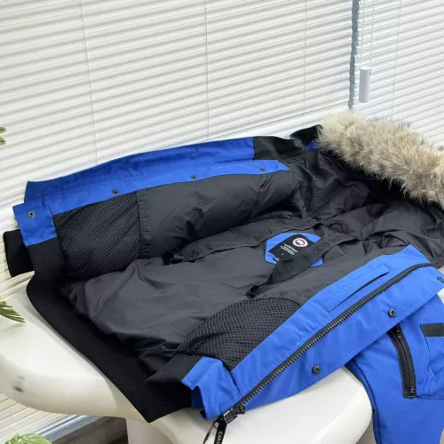 Replica Canada Goose Down Feather Coat Long Sleeved For Unisex #1374625 $160.00 USD for Wholesale