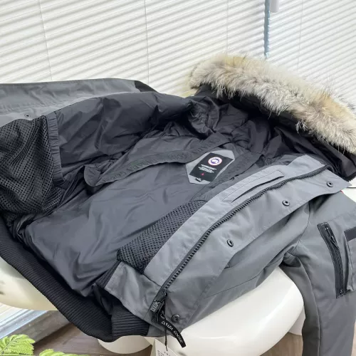 Replica Canada Goose Down Feather Coat Long Sleeved For Unisex #1374626 $160.00 USD for Wholesale
