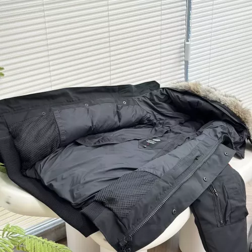 Replica Canada Goose Down Feather Coat Long Sleeved For Unisex #1374628 $160.00 USD for Wholesale
