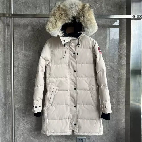 Canada Goose Down Feather Coat Long Sleeved For Women #1374629 $160.00 USD, Wholesale Replica Canada Goose Down Feather Coat