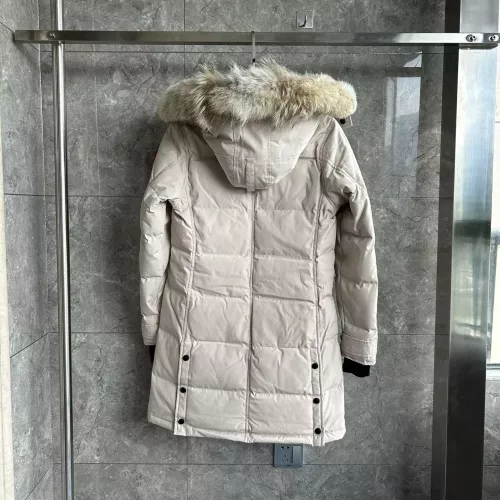 Replica Canada Goose Down Feather Coat Long Sleeved For Women #1374629 $160.00 USD for Wholesale
