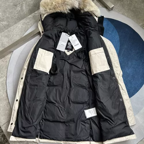 Replica Canada Goose Down Feather Coat Long Sleeved For Women #1374629 $160.00 USD for Wholesale