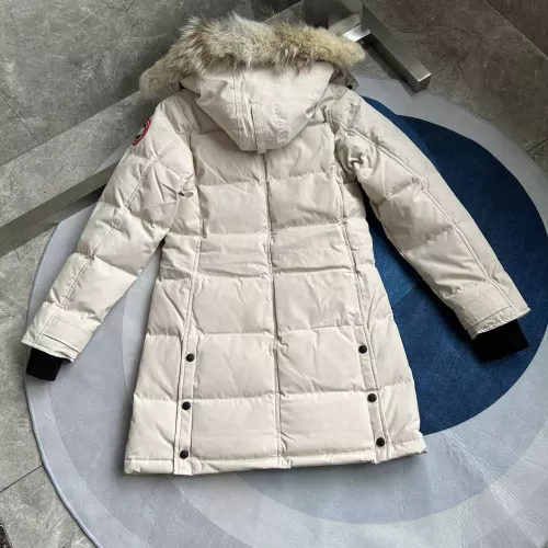 Replica Canada Goose Down Feather Coat Long Sleeved For Women #1374629 $160.00 USD for Wholesale