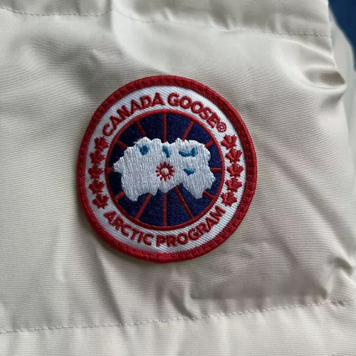 Replica Canada Goose Down Feather Coat Long Sleeved For Women #1374629 $160.00 USD for Wholesale