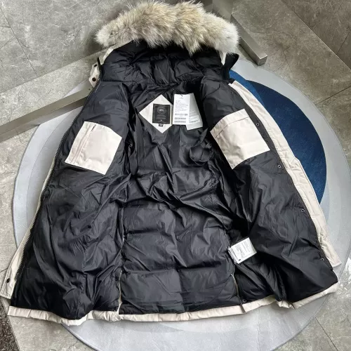 Replica Canada Goose Down Feather Coat Long Sleeved For Women #1374630 $160.00 USD for Wholesale