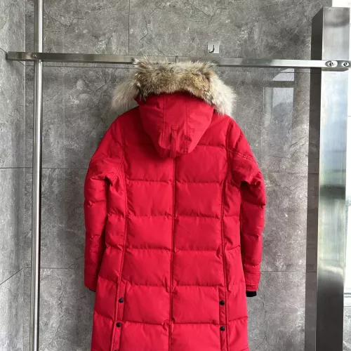 Replica Canada Goose Down Feather Coat Long Sleeved For Women #1374631 $160.00 USD for Wholesale
