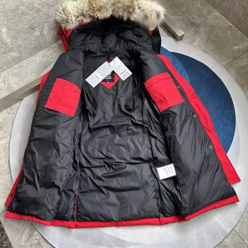 Replica Canada Goose Down Feather Coat Long Sleeved For Women #1374631 $160.00 USD for Wholesale