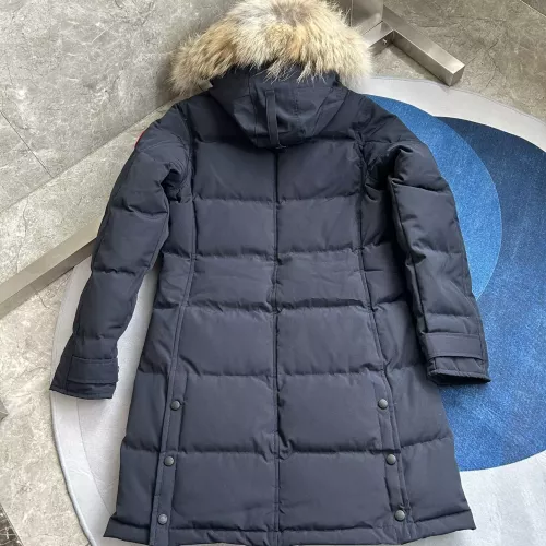 Replica Canada Goose Down Feather Coat Long Sleeved For Women #1374632 $160.00 USD for Wholesale