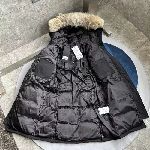 Replica Canada Goose Down Feather Coat Long Sleeved For Women #1374633 $160.00 USD for Wholesale