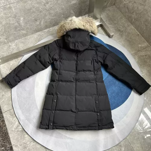 Replica Canada Goose Down Feather Coat Long Sleeved For Women #1374633 $160.00 USD for Wholesale