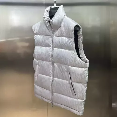 Replica Christian Dior Down Feather Coat Sleeveless For Unisex #1374653 $105.00 USD for Wholesale