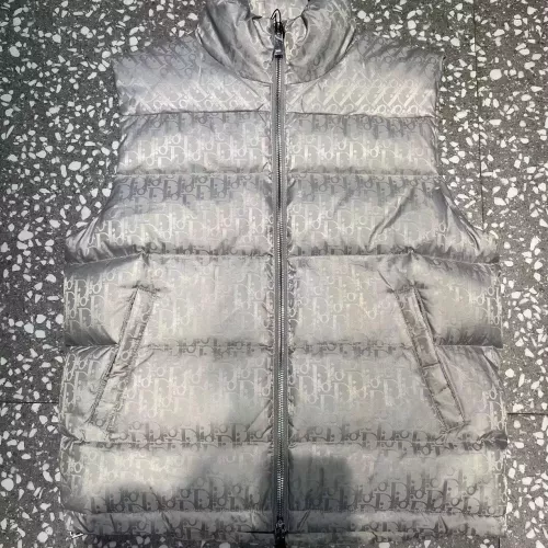 Replica Christian Dior Down Feather Coat Sleeveless For Unisex #1374653 $105.00 USD for Wholesale