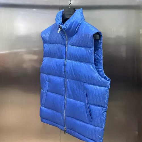 Replica Christian Dior Down Feather Coat Sleeveless For Unisex #1374655 $105.00 USD for Wholesale