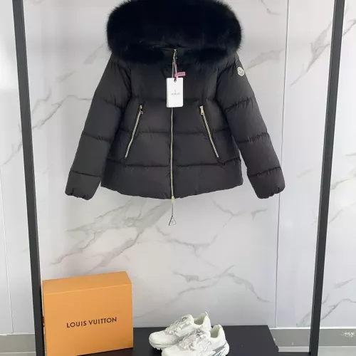 Moncler Down Feather Coat Long Sleeved For Women #1374687 $182.00 USD, Wholesale Replica Moncler Down Feather Coat
