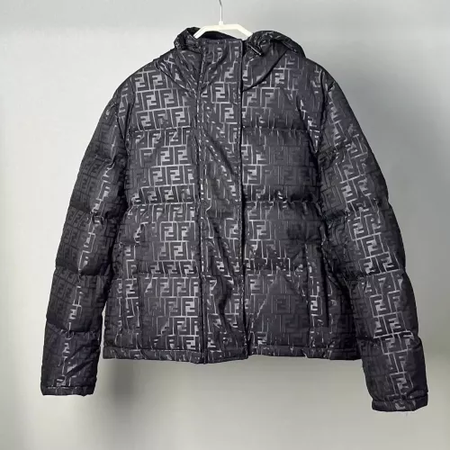 Replica Fendi Down Feather Coat Long Sleeved For Unisex #1374703 $170.00 USD for Wholesale