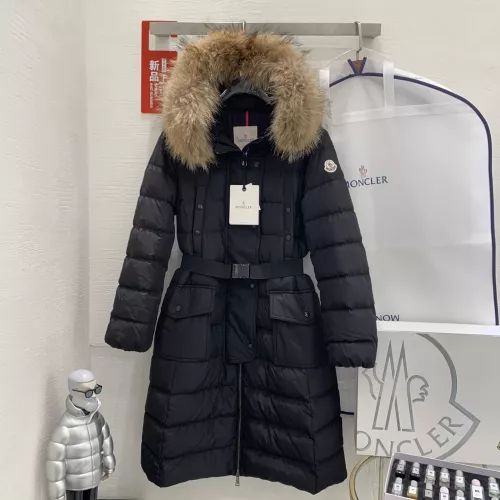 Moncler Down Feather Coat Long Sleeved For Women #1374716 $202.00 USD, Wholesale Replica Moncler Down Feather Coat