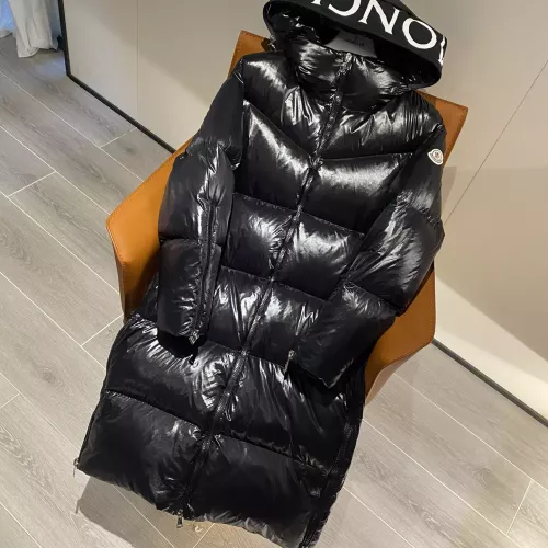 Moncler Down Feather Coat Long Sleeved For Women #1374743 $235.00 USD, Wholesale Replica Moncler Down Feather Coat
