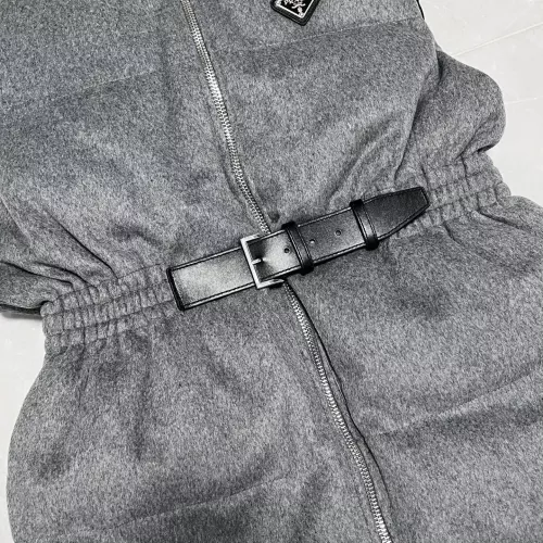Replica Prada Down Feather Coat Sleeveless For Women #1374766 $170.00 USD for Wholesale