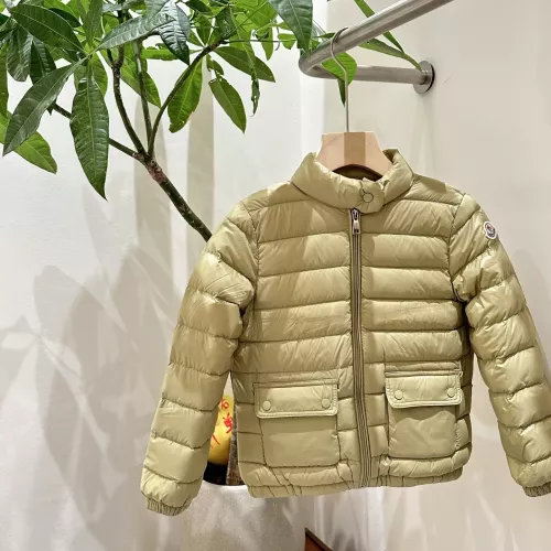 Moncler Down Feather Coat For Kids Long Sleeved For Kids #1374777 $132.00 USD, Wholesale Replica Moncler Down Feather For Kids