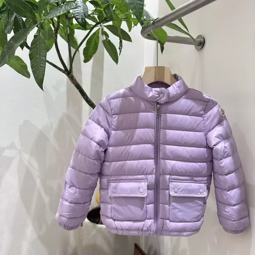 Moncler Down Feather Coat For Kids Long Sleeved For Kids #1374779 $132.00 USD, Wholesale Replica Moncler Down Feather For Kids