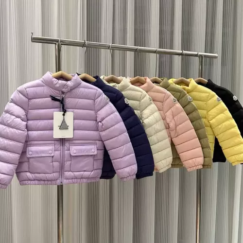 Replica Moncler Down Feather Coat Long Sleeved For Kids #1374779 $132.00 USD for Wholesale