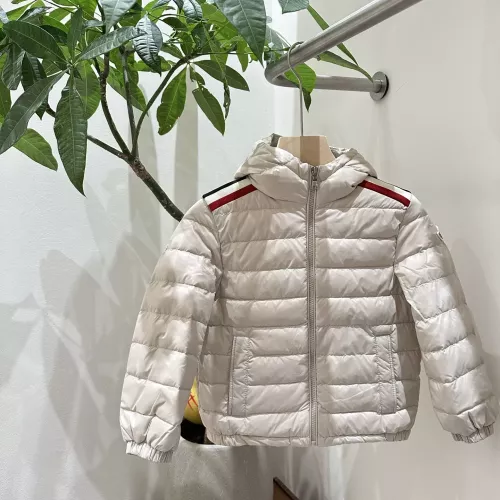 Moncler Down Feather Coat For Kids Long Sleeved For Kids #1374782 $132.00 USD, Wholesale Replica Moncler Down Feather For Kids