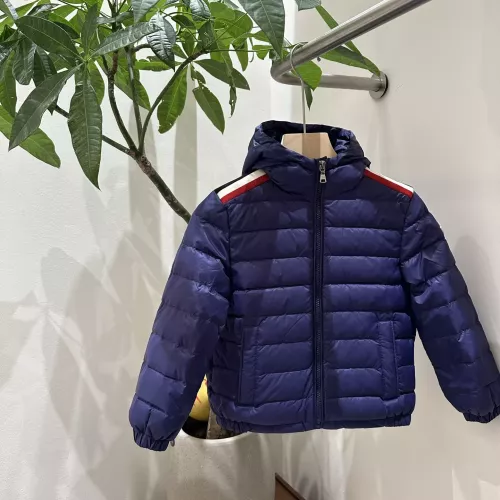 Moncler Down Feather Coat For Kids Long Sleeved For Kids #1374783 $132.00 USD, Wholesale Replica Moncler Down Feather For Kids