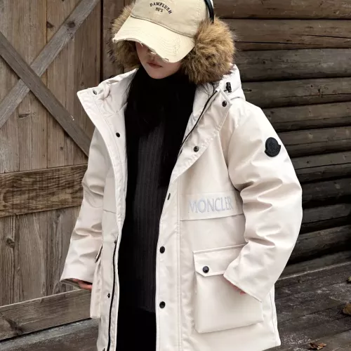 Replica Moncler Down Feather Coat Long Sleeved For Kids #1374787 $132.00 USD for Wholesale
