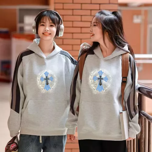 Replica Chrome Hearts Hoodies Long Sleeved For Men #1374812 $52.00 USD for Wholesale