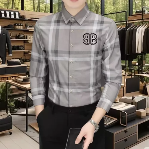 Balenciaga Shirts Long Sleeved For Men #1374910 $56.00 USD, Wholesale Replica Balenciaga Shirts