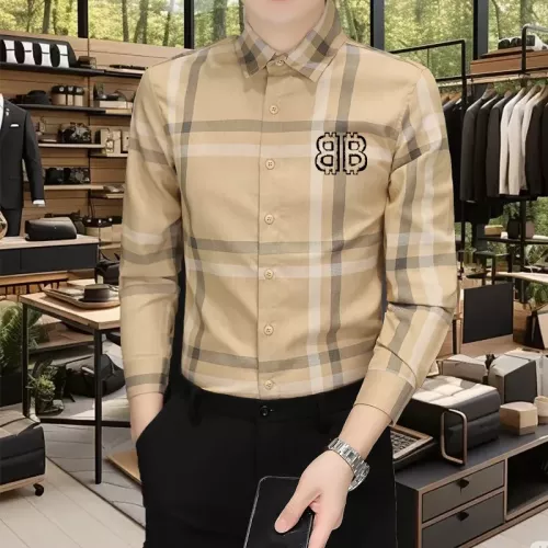 Balenciaga Shirts Long Sleeved For Men #1374911 $56.00 USD, Wholesale Replica Balenciaga Shirts