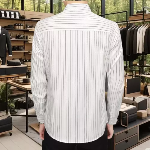 Replica Burberry Shirts Long Sleeved For Men #1374914 $56.00 USD for Wholesale