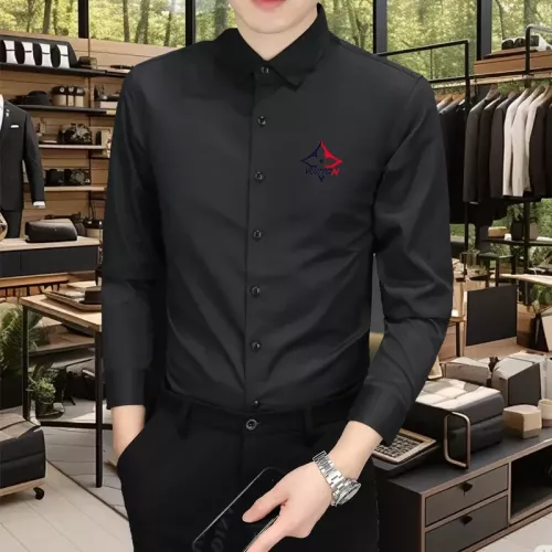 Louis Vuitton LV Shirts Long Sleeved For Men #1374945 $56.00 USD, Wholesale Replica Louis Vuitton LV Shirts