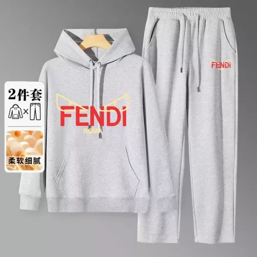 Fendi Tracksuits Long Sleeved For Men #1375044 $80.00 USD, Wholesale Replica Fendi Tracksuits