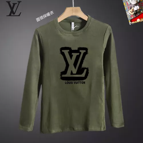 Louis Vuitton LV T-Shirts Long Sleeved For Men #1375523 $40.00 USD, Wholesale Replica Louis Vuitton LV T-Shirts