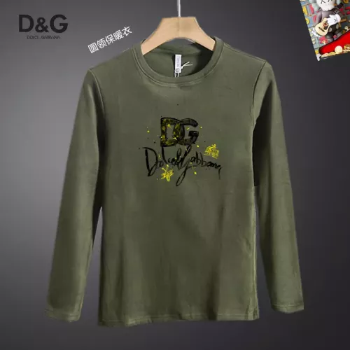 Dolce &amp; Gabbana D&amp;G T-Shirts Long Sleeved For Men #1375543 $40.00 USD, Wholesale Replica Dolce &amp; Gabbana D&amp;G T-Shirts