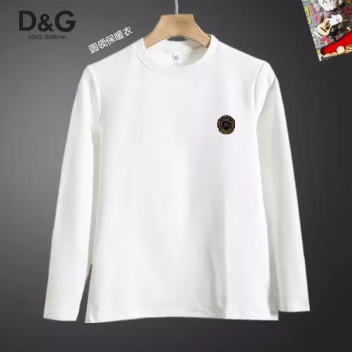 Dolce &amp; Gabbana D&amp;G T-Shirts Long Sleeved For Men #1375550 $40.00 USD, Wholesale Replica Dolce &amp; Gabbana D&amp;G T-Shirts