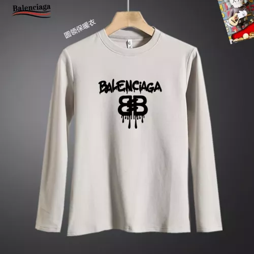 Balenciaga T-Shirts Long Sleeved For Men #1375571 $40.00 USD, Wholesale Replica Balenciaga T-Shirts