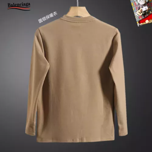 Replica Balenciaga T-Shirts Long Sleeved For Men #1375572 $40.00 USD for Wholesale