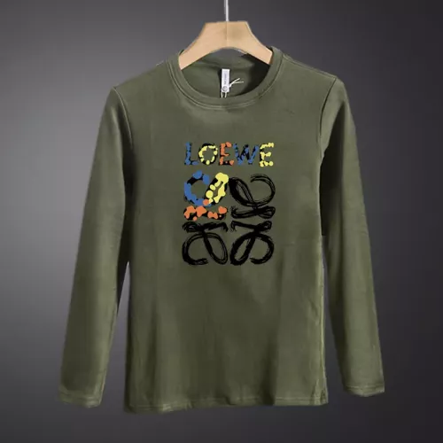 LOEWE T-Shirts Long Sleeved For Men #1375618 $40.00 USD, Wholesale Replica LOEWE T-Shirts