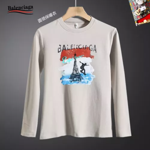 Balenciaga T-Shirts Long Sleeved For Men #1375621 $40.00 USD, Wholesale Replica Balenciaga T-Shirts