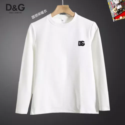 Dolce &amp; Gabbana D&amp;G T-Shirts Long Sleeved For Men #1375630 $40.00 USD, Wholesale Replica Dolce &amp; Gabbana D&amp;G T-Shirts