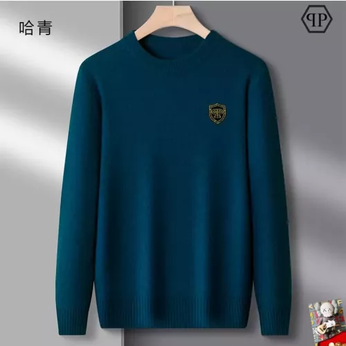Philipp Plein PP Sweaters Long Sleeved For Men #1375703 $42.00 USD, Wholesale Replica Philipp Plein PP Sweaters