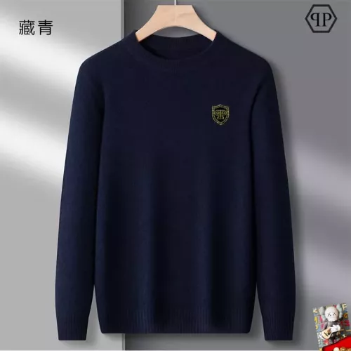 Philipp Plein PP Sweaters Long Sleeved For Men #1375705 $42.00 USD, Wholesale Replica Philipp Plein PP Sweaters