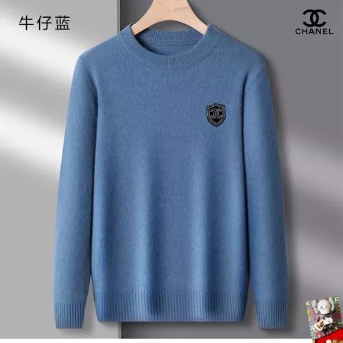 Chanel Sweaters Long Sleeved For Men #1375765 $42.00 USD, Wholesale Replica Chanel Sweaters