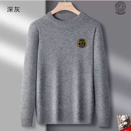 Versace Sweaters Long Sleeved For Men #1375772 $42.00 USD, Wholesale Replica Versace Sweaters